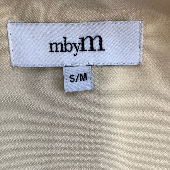 mbyM Butter Cream Tailored Suit Vest Size S/M - Picture 9 of 16